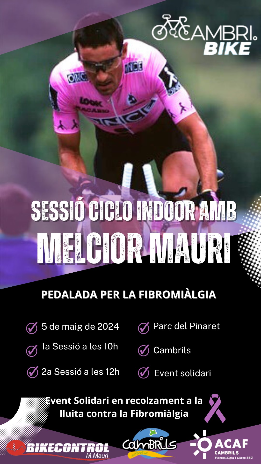 Sessió ciclo indoor a Cambrils