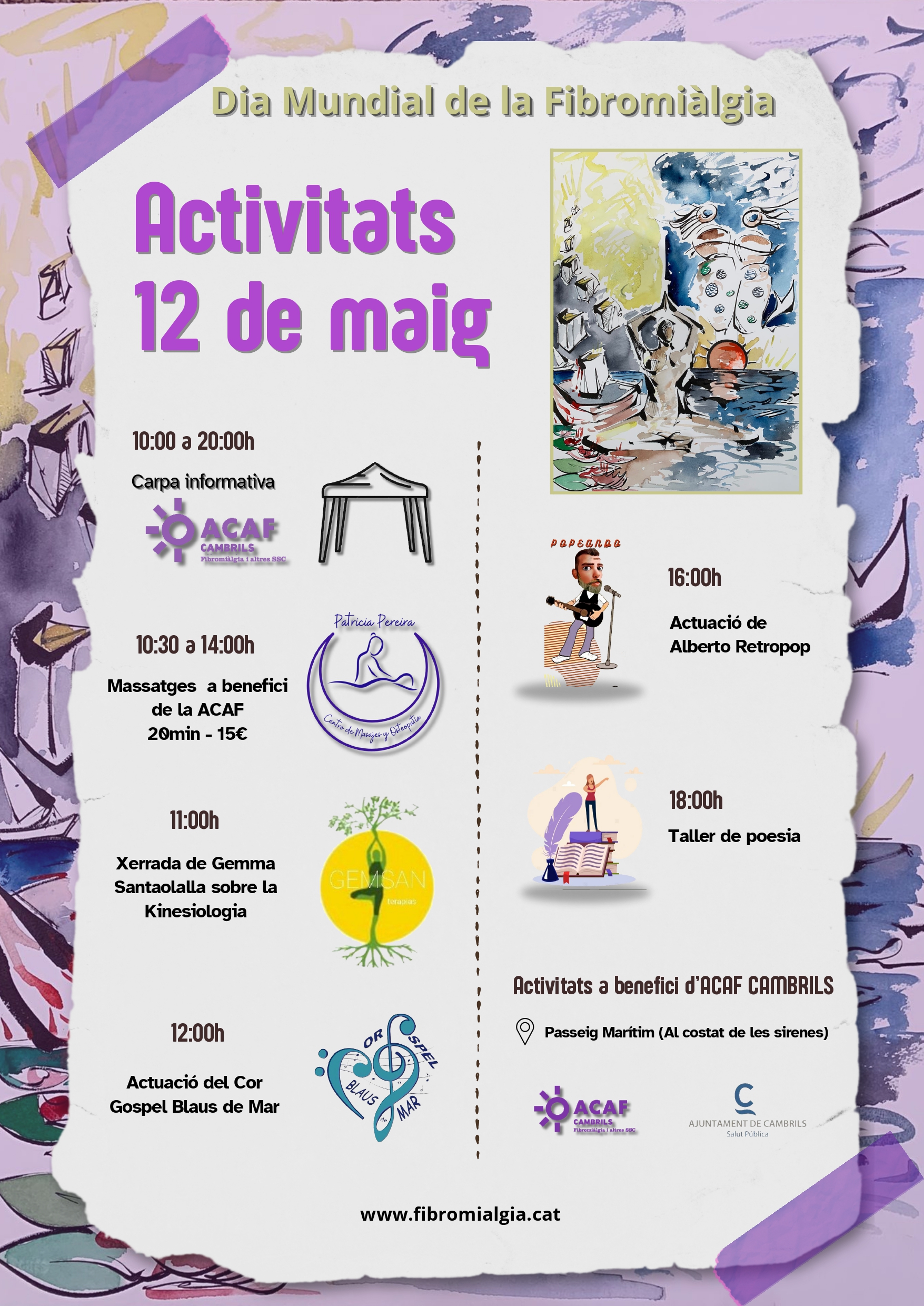 Fibromialgia y SSC: ejercicios adaptados