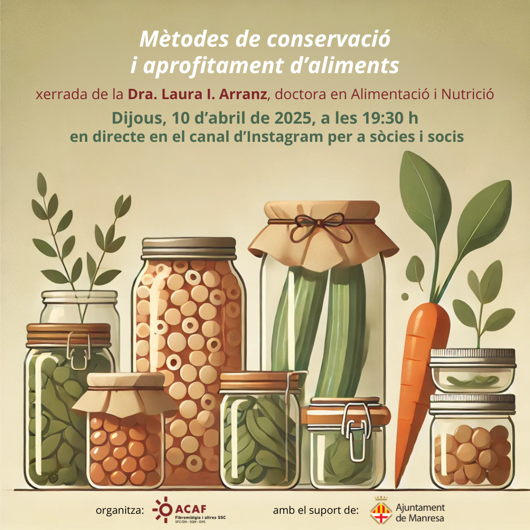 Mètodes de conservació aliments