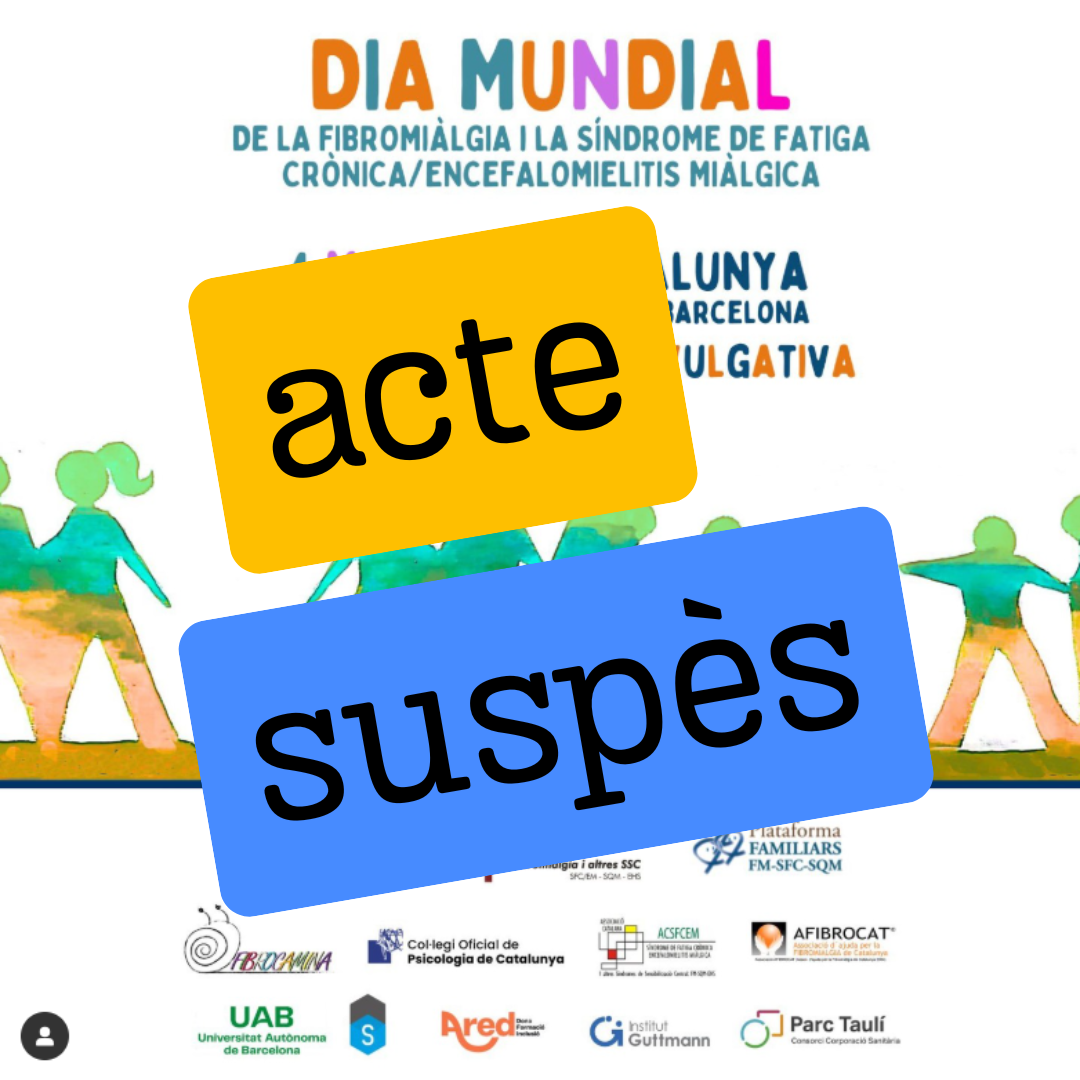 Jornada divulgativa DM Fibromialgia i SFC