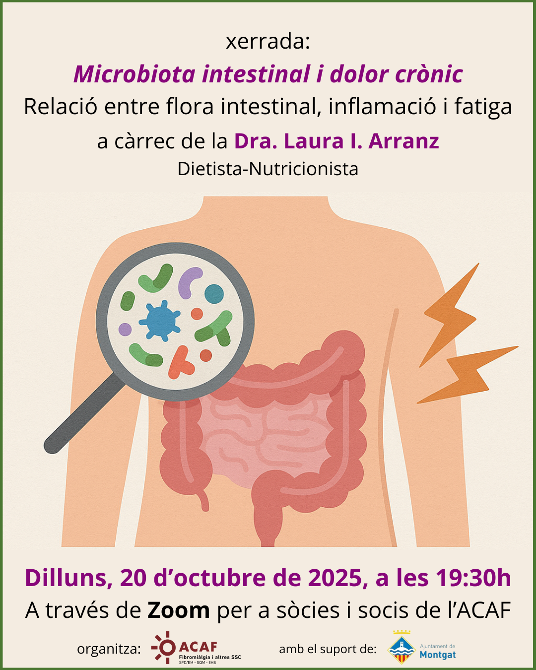Microbiota intestinal y dolor crónico