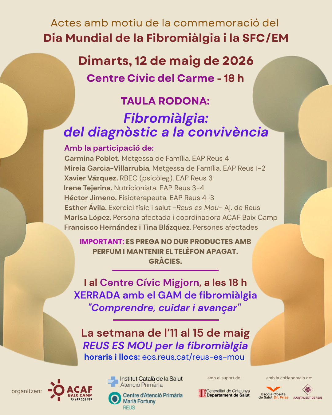 Suport emocional i pautes aliment&agrave;ries per a FM